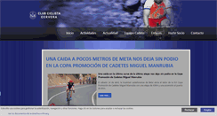 Desktop Screenshot of clubciclistacervera.com